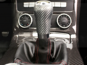 Mercedes Benz SLK Central Console Trim - Carbon Fiber - R172